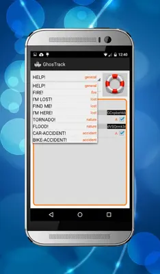 GhosTrack android App screenshot 0