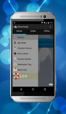 GhosTrack android App screenshot 2