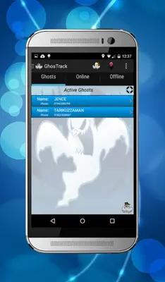 GhosTrack android App screenshot 6